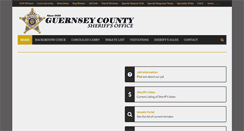 Desktop Screenshot of guernseysheriff.com